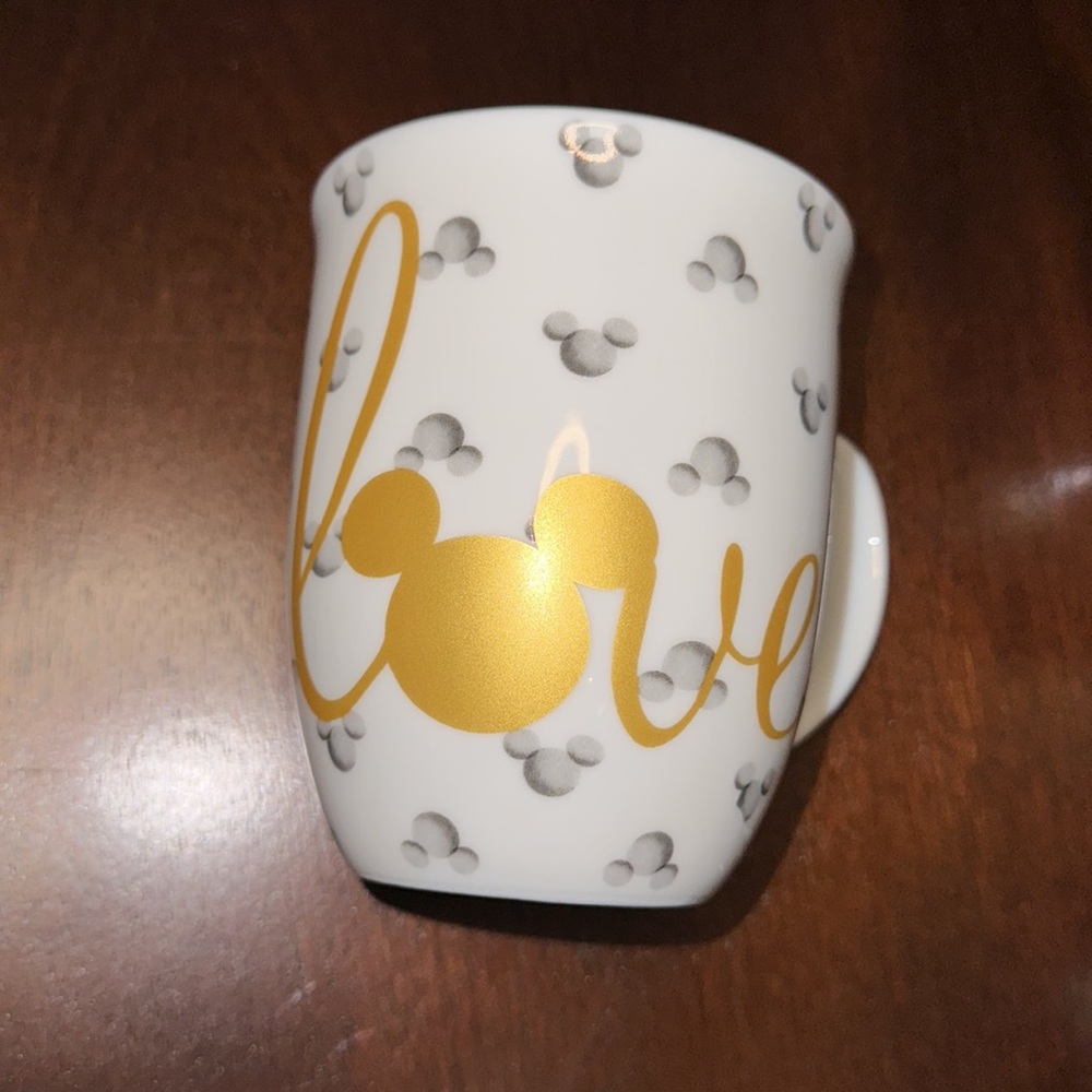 Disney Mickey Mouse Coffee Mug Love